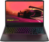 Ноутбук Lenovo 82K201U9RK IdeaPad Gaming 3 15ACH6 15.6" FHD(1920x1080) IPS/AMD Ryzen 5 5600H 3,3Ghz Hexa/16GB/512GB/NVIDIA GeForce RTX3050Ti 4GB/Wi-Fi 6/BT5.0/720P HD Camera/BKLT/DOS/2Y/Black