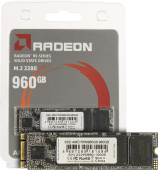 Твердотельный накопитель  960GB SSD AMD RADEON R5 M.2 2280 SATA3 R530Mb/s, W500MB/s R5M960G8