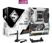 Материнская плата ASRock X670E STEEL LEGEND AM5 4xDDR5 4xSATA3 4xM.2 HDMI DP ATX