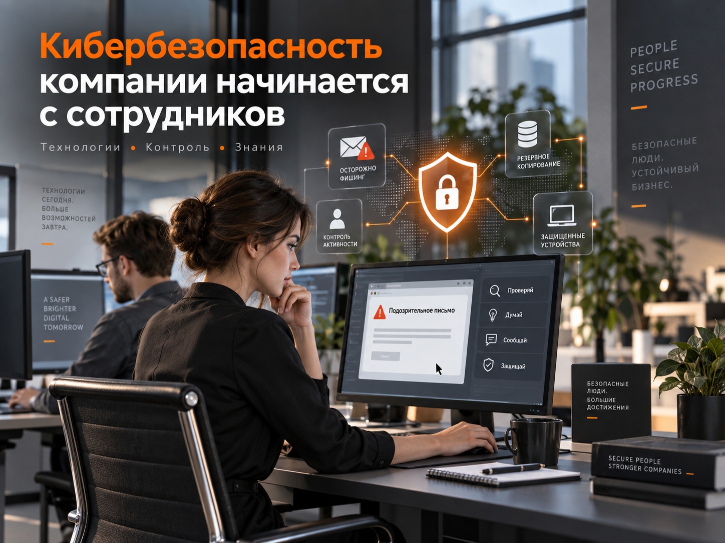 Кибербезопасность компании начинается с сотрудников!