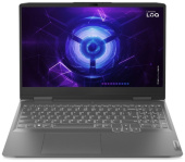 Ноутбук Lenovo 82XT004WRK LOQ 15APH8 15.6" WQHD (2560x1440) IPS 165Hz/AMD Ryzen 7 7840HS 3,8Ghz Octa/16GB/512GB/NVIDIA GeForce RTX4060 8GB/Wi-Fi 6/BT5.1/1080P HD Camera/BKLT/DOS/1Y/Storm Grey