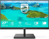 Монитор 27" PHILIPS 275E1S/01 IPS  2560x1440 75Hz 4ms 250cd/m 1000:1 1xDP 1xHDMI 1xD-SUB Black