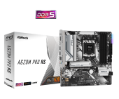 Материнская плата ASRock A620M PRO RS AM5 2xDDR5 4xSATA3 RAID 2xM.2 HDMI DP mATX