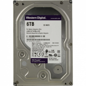 Накопитель на жестком магнитном диске WD Purple WD62PURX-64  6ТБ 3,5"(SATA-III) для видеонаблюдения Hikvision