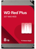 Жесткий диск для NAS систем HDD  8Tb Western Digital RED Plus SATA6Gb/s 3.5" 256Mb 5400rpm WD80EFPX