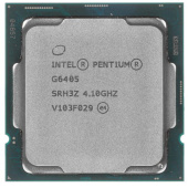 CPU Intel  Pentium G6405 4,1 GHz 4Mb 2/4 Comet Lake Lake Intel® UHD Graphics 610 58W FCLGA1200 Tray