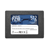 Твердотельный накопитель SSD 512 Gb SATA 6Gb/s Patriot P210 P210S512G25 2.5" 3D TLC