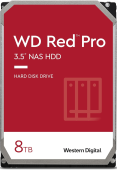 Жесткий диск для NAS систем HDD  8Tb Western Digital Red PRO SATA6Gb/s 3.5" 256Mb 7200rpm WD8003FFBX