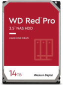 Жесткий диск для NAS систем HDD 14Tb Western Digital Red PRO SATA3 3,5" 7200rpm 512Mb WD141KFGX