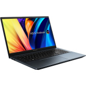 Ноутбук Asus 90NB0YN1-M006S0 VivoBook M6500QC-MA121W 15.6" 2.8K (2880x1620) OLED 120Hz/AMD Ryzen 7 5800H 3,2Ghz Octa/16GB/512GB/NVIDIA GeForce RTX3050 4GB/Wi-Fi 6/BT5.0/1080P FHD Camera/BKLT/FPR/Windows 11 Home/1Y/Blue