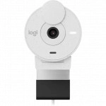 Веб-камера Logitech Brio 300 Off White (Full HD, 1080p/30fps, угол обзора 70° по диагонали, 2Мп)