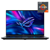 Ноутбук Asus 90NR0AP2-M002S0 ROG Flow X16 GV601RM-M6059W 16" WQXGA(2560x1600) IPS 165Hz/AMD Ryzen 7 6800HS 3,2Ghz Octa/32GB/512GB/NVIDIA GeForce RTX3060 6GB/Wi-Fi 6E/BT5.2/IR+720P HD Camera/BKLT/Windows 11 Home/1Y/Eclipse Gray