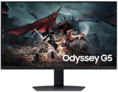 Монитор 27" SAMSUNG Odyssey G5 LS27DG500EIXCI IPS 2560x1440 180Hz 1мс 350кд/м2 1000:1 1xHDMI 1xDP