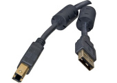 Кабель Defender USB04-06 USB2.0, AM-BM 1.8м, пл. пакет.