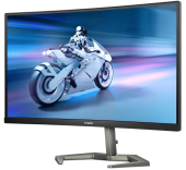 Монитор 27" PHILIPS 27M2C5200W/01 VA 1920x1080 280Hz 1мс 300кд/м 3000:1 2xHDMI 1xDP Curved 1500R Чер