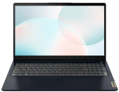 Ноутбук Lenovo 82RN00AERK IdeaPad 3 15ABA7 15.6" FHD(1920x1080) TN/AMD Ryzen 3 5425U 2,7Ghz Quad/4GB/256GB/Integrated/Wi-Fi/BT5.0/720P HD Camera/DOS/1Y/Abyss Blue