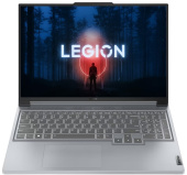 Ноутбук Lenovo 82Y9000YRK Legion Slim 5 16APH8 16" WQXGA(2560x1600) IPS 165Hz/AMD Ryzen 5 7640HS 4,3Ghz Hexa/16GB/1TB SSD/NVIDIA GeForce RTX4060 8GB/Wi-Fi 6E/BT5.1/1080P HD Camera/4Zone RGB BKLT/DOS/2Y/Misty Grey