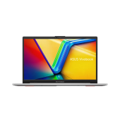 Ноутбук Asus 90NB0ZS1-M00660  Vivobook Go 14 E1404FA-EB019 14" FHD(1920x1080) IPS/AMD Ryzen 3 7320U 2,4Ghz Quad/8GB/256GB/Integrated/Wi-Fi/BT5.1/720P HD Camera/BKLT/NoOS/1Y/Cool Silver