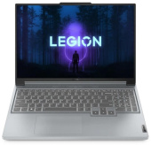 Ноутбук Lenovo 82Y9001NRK Legion Slim 5 16APH8 16" WQXGA(2560x1600) IPS 165Hz/AMD Ryzen 7 7840HS 3,8Ghz Octa/32GB/1TB SSD/NVIDIA GeForce RTX4070 8GB/Wi-Fi 6E/BT5.1/720P HD Camera/4Zone RGB BKLT/DOS/2Y/Misty Grey