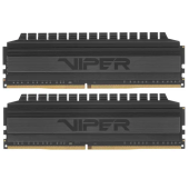 Комплект модулей памяти Patriot Memory Viper 4 Blackout PVB432G360C8K DDR4 32GB (Kit 2x16GB) 3600MHz