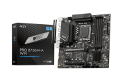 Материнская плата MSI PRO B760M-A WIFI LGA1700 4xDDR5 4xSATA3 RAID 2xM.2 2xHDMI 2xDP mATX