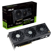 Видеокарта ASUS GeForce RTX4070 SUPER OC, 12GB GDDR6X 192-bit HDMI 3xDP PROART-RTX4070S-O12G