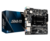 Материнская плата ASRock J5040-ITX Quad-Core J5040 3,2ГГц 2xSO-DIMM DDR4 4xSATA3 VGA DVI HDMI mITX