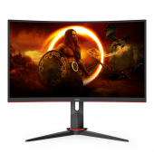 Монитор Игровой 27" AOC CQ27G2U/BK VA Curved 2560x1440 144Hz 1мс 250кд/м2 3000:1 2xHDMI 1xDP 4xUSB