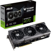 Видеокарта ASUS GeForce RTX4070 OC GDDR6X 12GB 192-bit 1xHDMI 3xDP TUF-RTX4070-O12G-GAMING