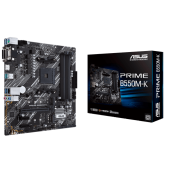 Материнская плата ASUS PRIME B550M-K  AM4 4xDDR4 4xSATA3 RAID 2xM.2 DVI-D D-Sub HDMI mATX