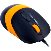 Мышь A4tech Fstyler FM10-ORANGE, оптическая 1600DPI, 150 см, USB