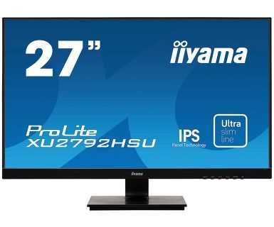 Монитор LCD 27'' [16:9] 1920х1080(FHD) IPS, nonGLARE, 75 Гц, 250cd/m2, H178°/V178°, 1000:1, 80M:1, 16.7M, 4ms, VGA, HDMI, DP, USB-Hub, Tilt, Speakers, 3Y, Black