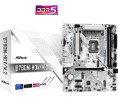 Материнская плата ASRock B760M-HDV/M.2 LGA1700 2xDDR5 4xSATA RAID M.2 VGA HDMI DP mATX