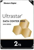 Жесткий диск повышенной надежности HDD  2Tb WD ULTRASTAR 128MB 7200RPM SATA3 3,5" 1W10002