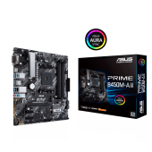 Материнская плата ASUS PRIME B450M-A II AM4 4xDDR4 4xSATA3 RAID 1xM.2 D-Sub DVI-D HDMI mATX