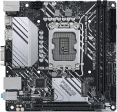 Материнская плата ASUS PRIME H610I-PLUS D4-CSM LGA1700 2xDDR4 4xSATA3 D-Sub HDMI DP mITX