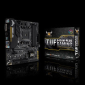 Материнская плата ASUS TUF GAMING B550-PLUS AMD B550 AM4 4xDDR4  6xSATA3 RAID DP HDMI ATX