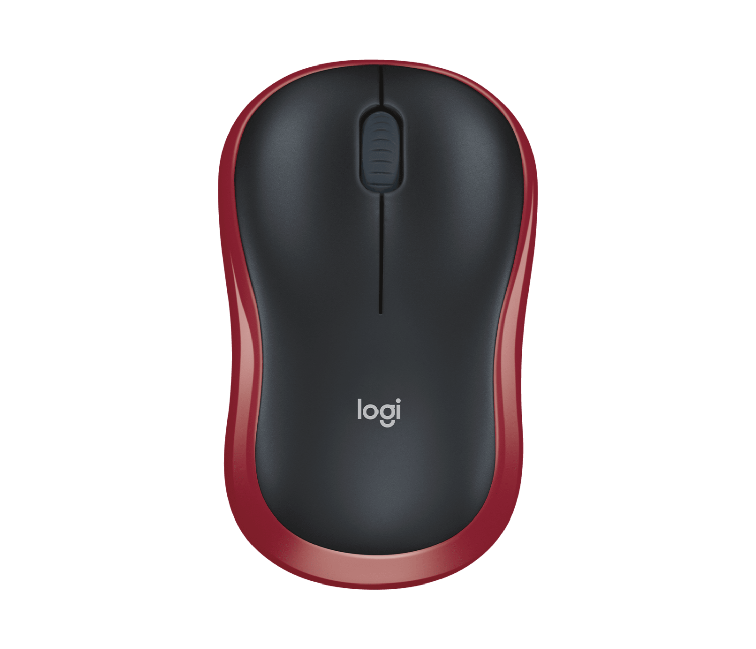 Мышь беспроводная Logitech M185 Red (красная, оптическая, 1000dpi, 2.4 GHz/USB-ресивер) (M/N: MR0087 / CU0019)