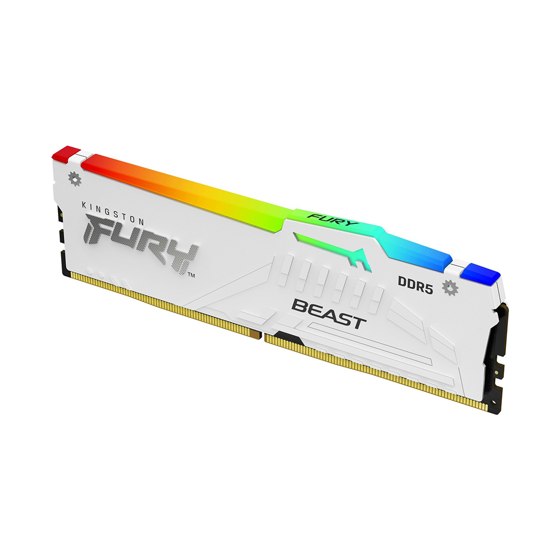 Модуль памяти Kingston FURY Beast White RGB EXPO KF552C36BWEA-16 DDR5 16GB 5200MHz