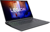 Ноутбук Lenovo 82RG00GTRK Legion 5 Pro 16ARH7H 16" WQXGA(2560x1600) IPS 165Hz/AMD Ryzen 9 6900HX 3,3Ghz Octa/16GB/1TB SSD/NVIDIA GeForce RTX3070Ti 8GB/Wi-Fi 6E/BT5.1/720P HD Camera/4Zone RGB BKLT/DOS/2Y/Storm Grey