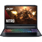 Ноутбук Acer NH.QBRER.002 Nitro 5 AN515-45 15.6'' FHD(1920x1080) IPS 144Hz nonGLARE/AMD Ryzen 7 5800H 3.20GHz Octa/8GB/512GB SSD/NVIDIA GeForce RTX 3070 8GB/WiFi/BT/HD Web Camera/2,3 kg/DOS/1Y/BLACK