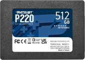 Твердотельный накопитель SSD Patriot Memory P220 P220S512G25 512GB SATA III