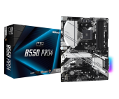 Материнская плата ASRock B550 PRO4 AM4 4xDDR4 6xSATA3 2xM.2 D-Sub HDMI ATX