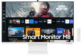 Монитор 32" SAMSUNG SMART M8 VA 3840x2160 60Hz 4мс 400кд/м2 3000:1 1xHDMI 1xUSB-C USB LS32CM801UIXCI