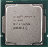 CPU Intel Core i5-10500 3,1GHz (4,5GHz) 12Mb 6/12 Core Comet Lake Intel® UHD 630 65W FCLGA1200 Tray