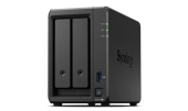Сетевое оборудование Synology DS723+ Сетевой NAS-сервер, 2 отсека для HDD