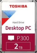 Жесткий диск HDD  2Tb TOSHIBA P300 SATA 6Gb/s 5400rpm 128Mb 3.5" HDWD220UZSVA