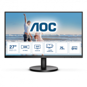 Монитор 27" AOC Q27B3MA/01 VA 2560x1440 75Hz 4ms 250cd/m 4000:1 2xHDMI 2xDP 2x2W