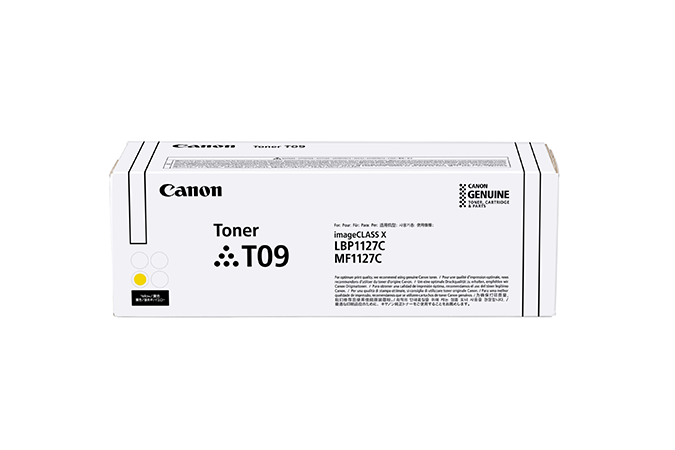 Тонер T09 Yellow (желтый) для i-SENSYS X C1127 (ISO 5 900 стр)