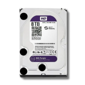 Накопитель на жестком магнитном диске WD Purple PRO WD8001PURA-64 8ТБ 3,5" 7200RPM 256MB (SATA-III) All Frame AI для видеонаблюдения Hikvision